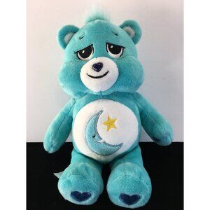 Care Bears Bedtime Bear Plush Aqua Blue Stuffed Animal Toy 2021 Huggable